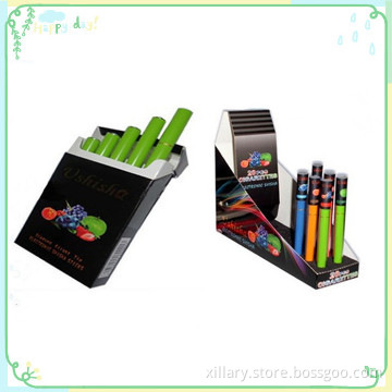 500 puffs colored smoke pure vapor electronic cigarette e shisha